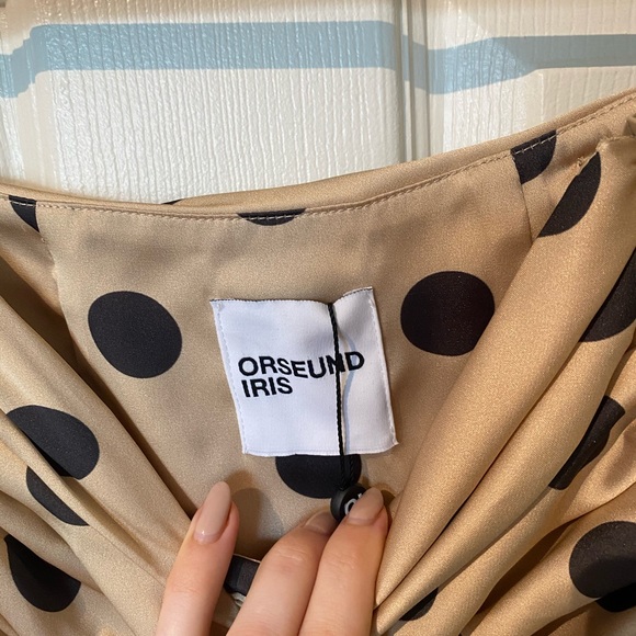 Orseund iris polka dot midi skirt - Picture 3 of 3